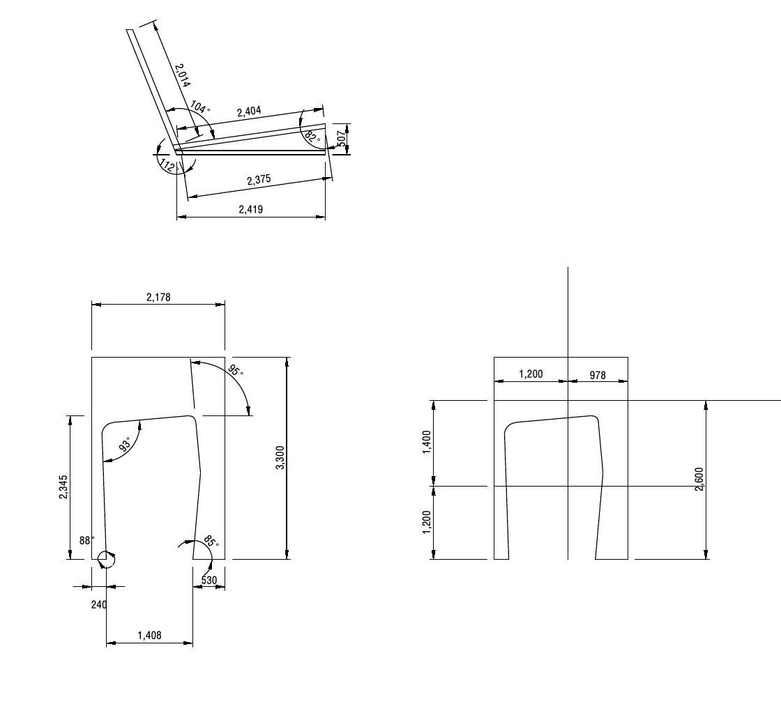 브랜드 입구 프레임 CNC 가공 상세도